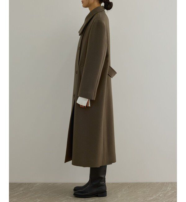 SALON adam et rope'「【WEB限定】スタンドカラー2WAYロングコート」|ダウン|