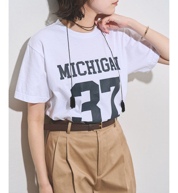  「フロントナンバーTシャツ」|Tシャツ・カットソー|