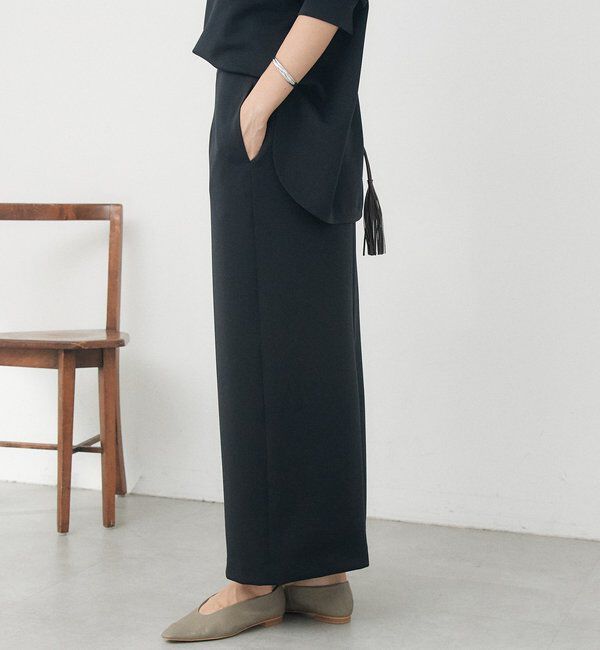  「【接触冷感/紫外線防止/防シワ/2サイズ展開】ダンボールIラインスカート」|スカート|