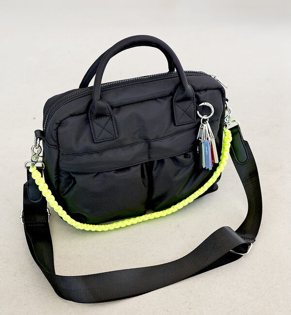 NOMINE「【cheek】w pocket 3way boston カラーコードハンドル 3」|ボストンバッグ|