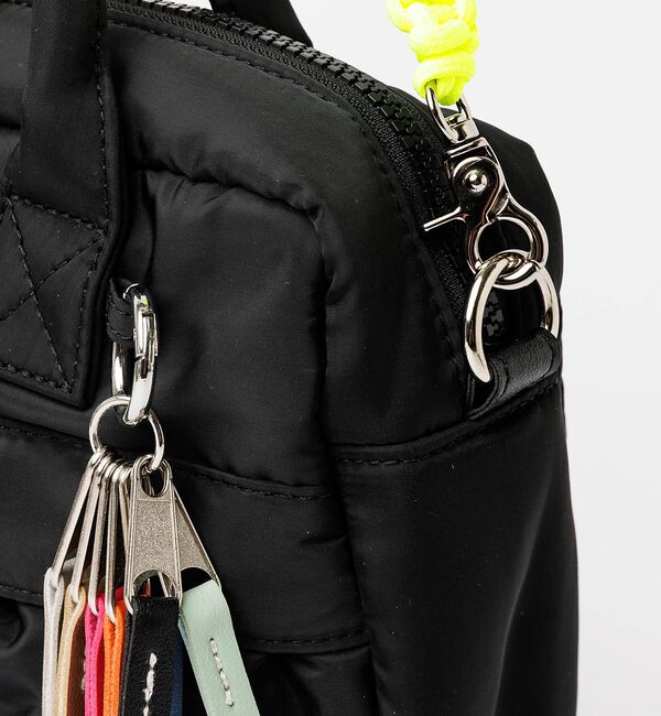 NOMINE「【cheek】w pocket 3way boston カラーコードハンドル 3」|ボストンバッグ|