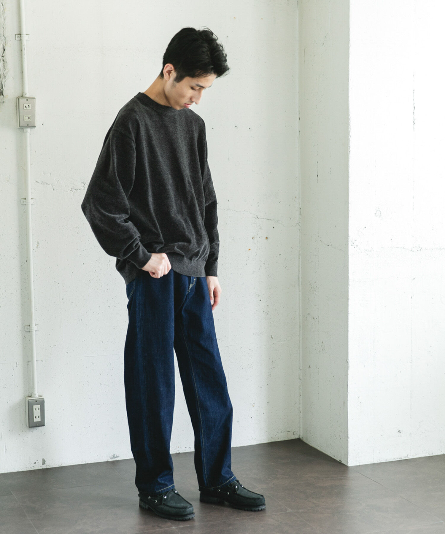 URBAN RESEARCH DOORS「モールニットプルオーバー」|ニット・セーター|