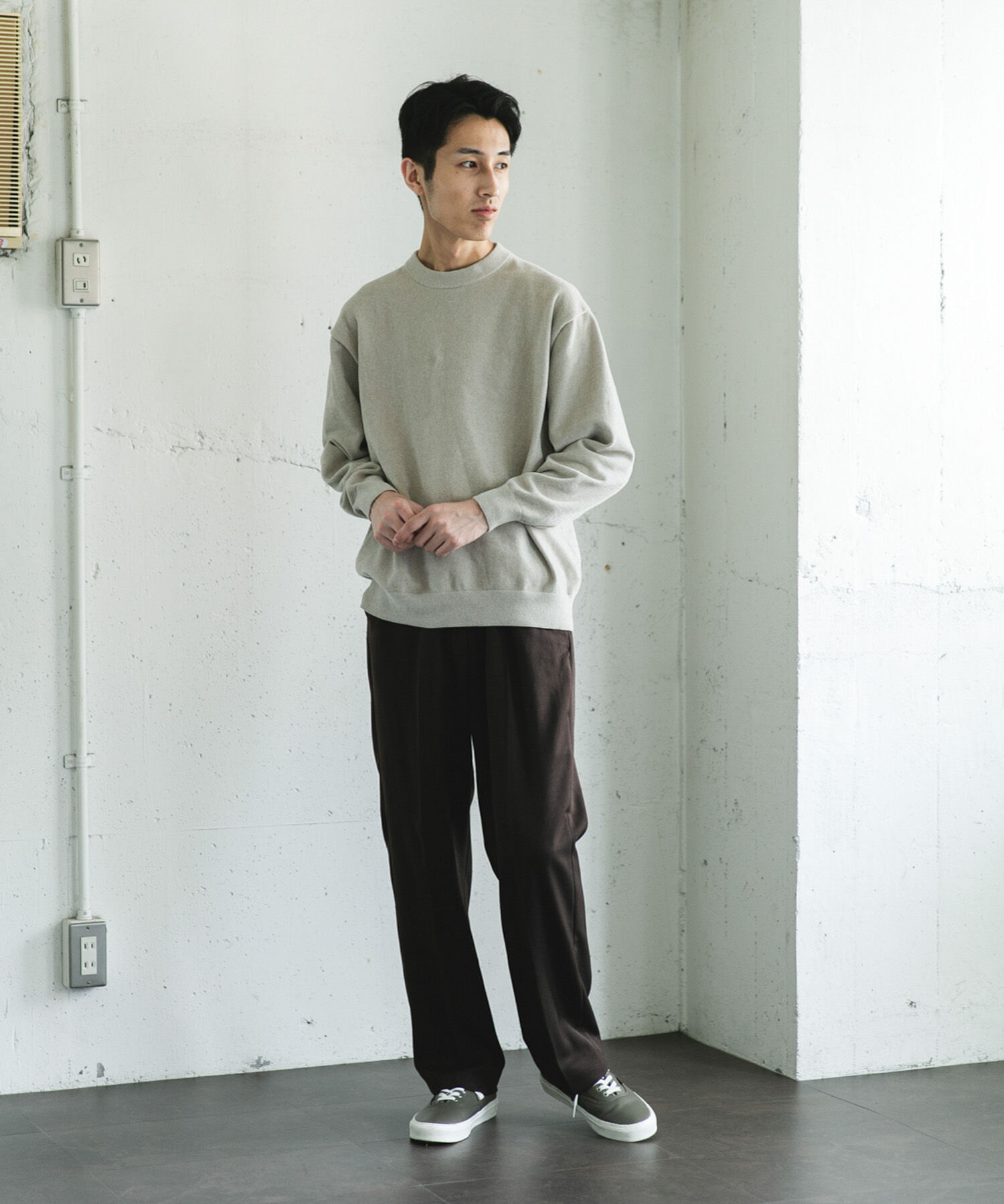 URBAN RESEARCH DOORS「モールニットプルオーバー」|ニット・セーター|