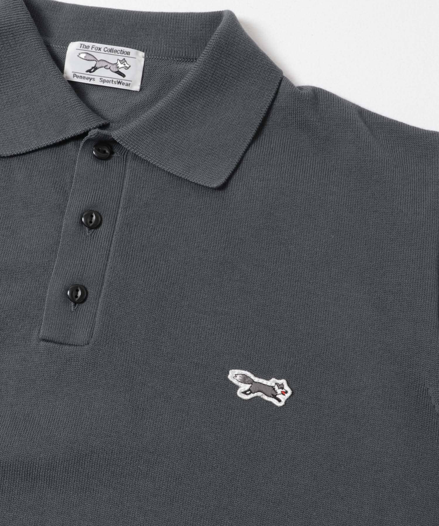 URBAN RESEARCH DOORS「『別注』PENNEYS&times;DOORS　THE FOX ハイゲージ ニットポロ」|ニット・セーター|
