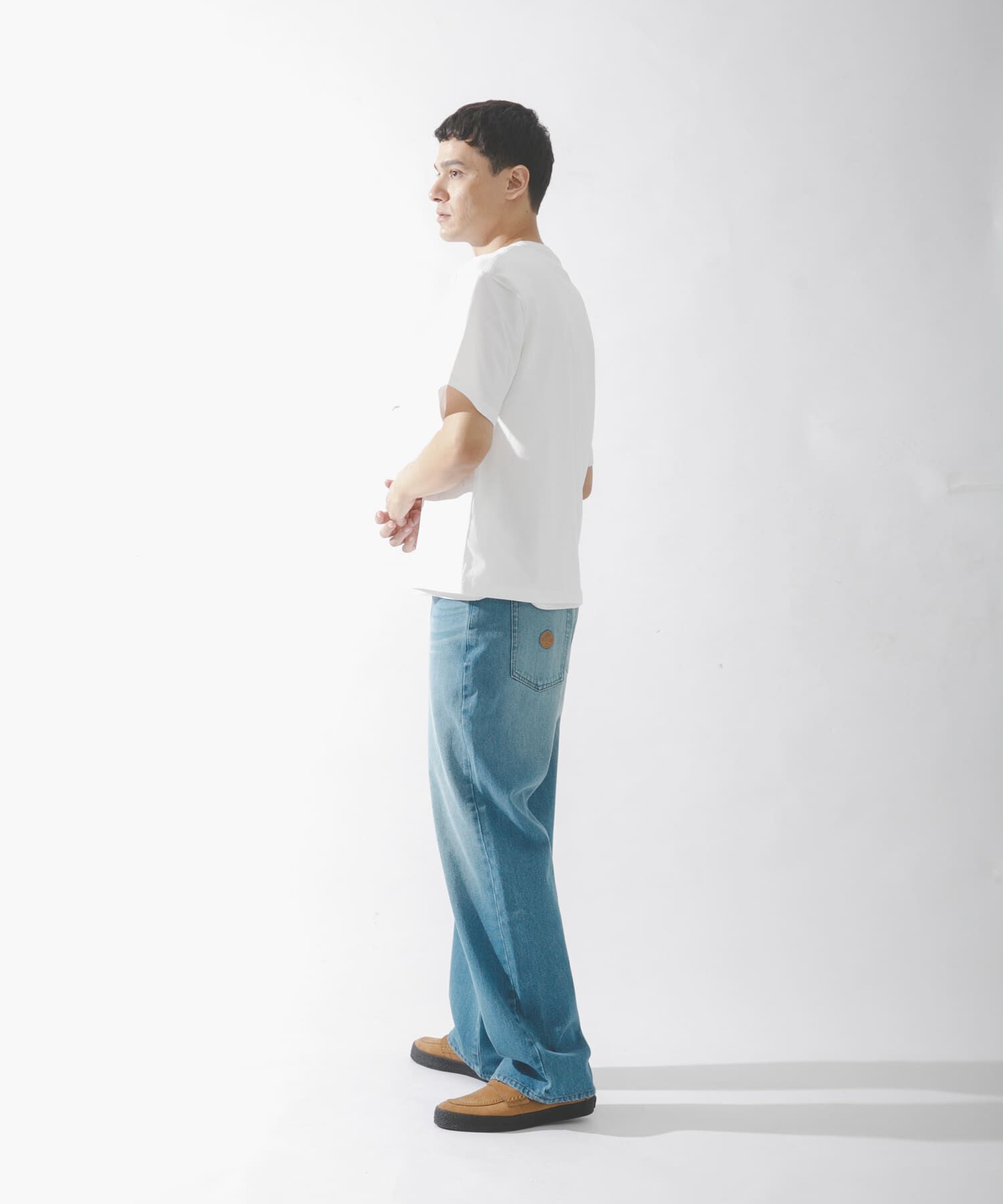Sonny Label 「ワンポイント刺繍ショートスリーブTシャツ」|Tシャツ・カットソー|