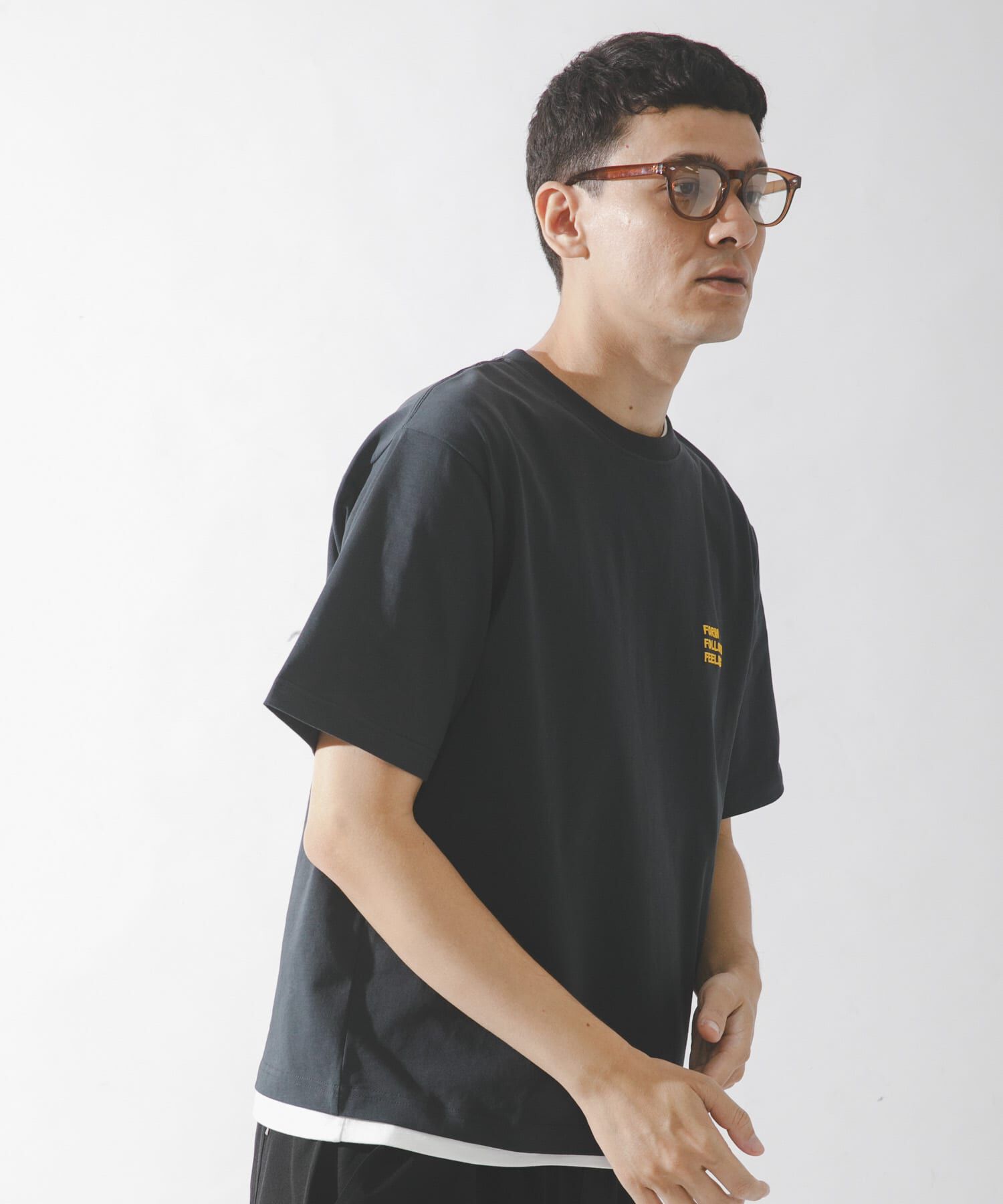 Sonny Label 「ワンポイント刺繍ショートスリーブTシャツ」|Tシャツ・カットソー|