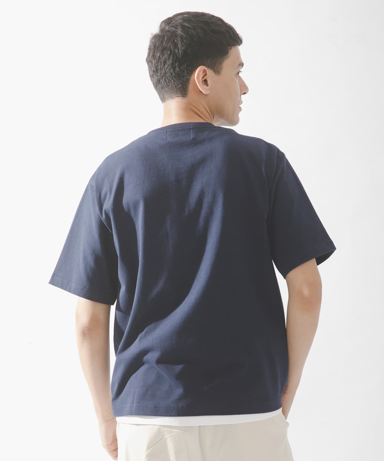 Sonny Label 「ワンポイント刺繍ショートスリーブTシャツ」|Tシャツ・カットソー|