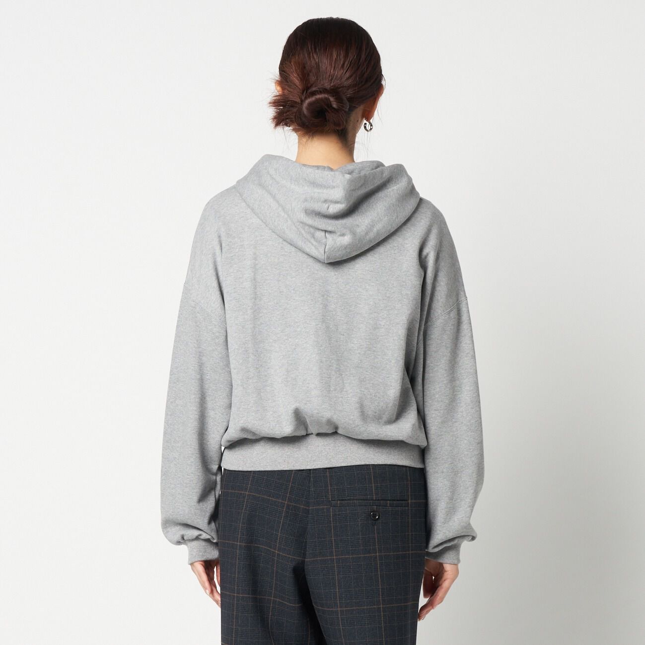 HELIOPOLE「HELIOPOLE CROPPED SWEAT ZIP HOODIE」|パーカー|