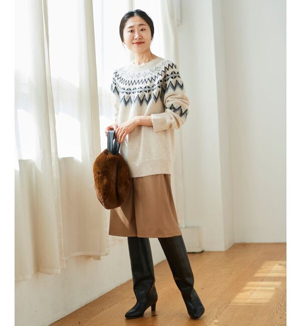  「フェイクレザーハーフパンツ」|その他|