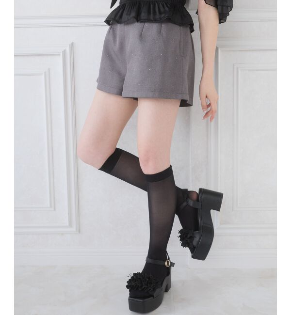  「キラキラハイウエストショートパンツ」|その他|