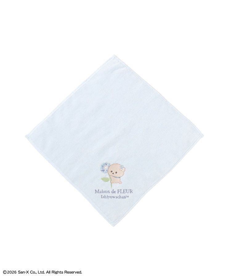 Maison de FLEUR「いしよわちゃん タオルハンカチ」|ハンカチ|