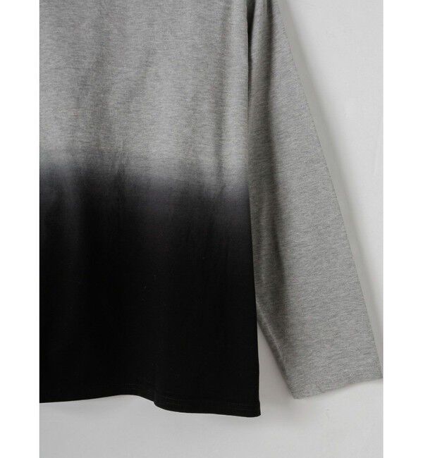 mizuiro ind「mizuiro ind ピグメントダイクルーネックT」|Tシャツ・カットソー|