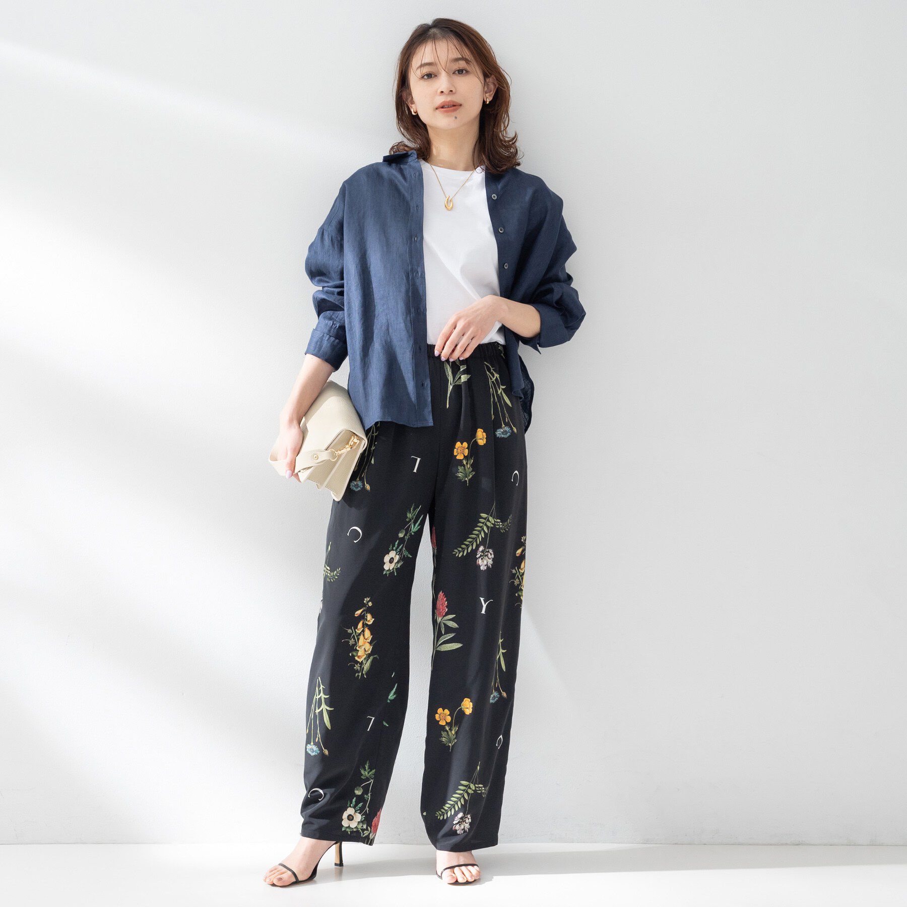 UNTITLED「【Audrey and John Wad】別注／ワイドシャツ」|シャツ・ブラウス|