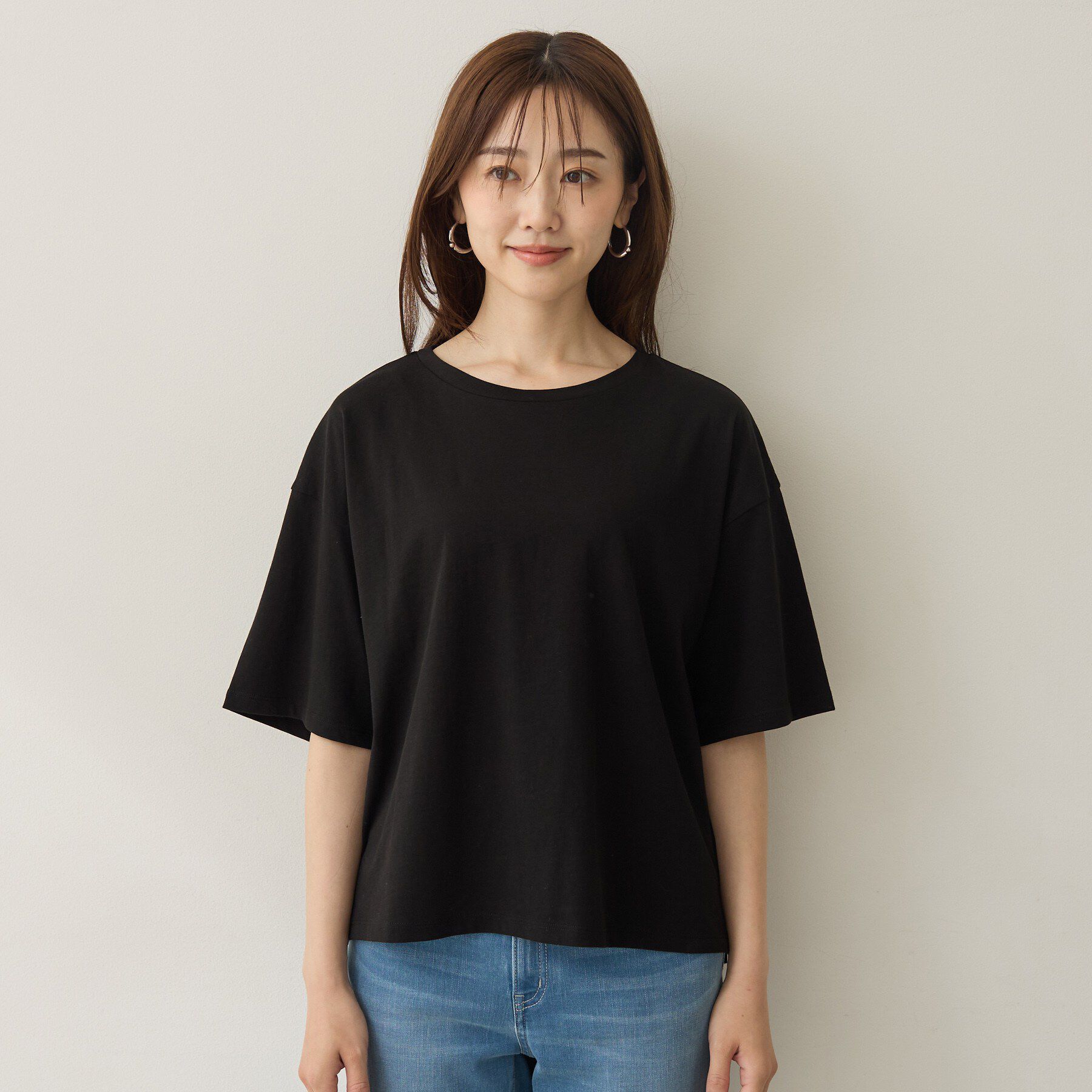UNTITLED「【1枚でもセットでも】レースキャミ付きプルオーバー」|Tシャツ・カットソー|