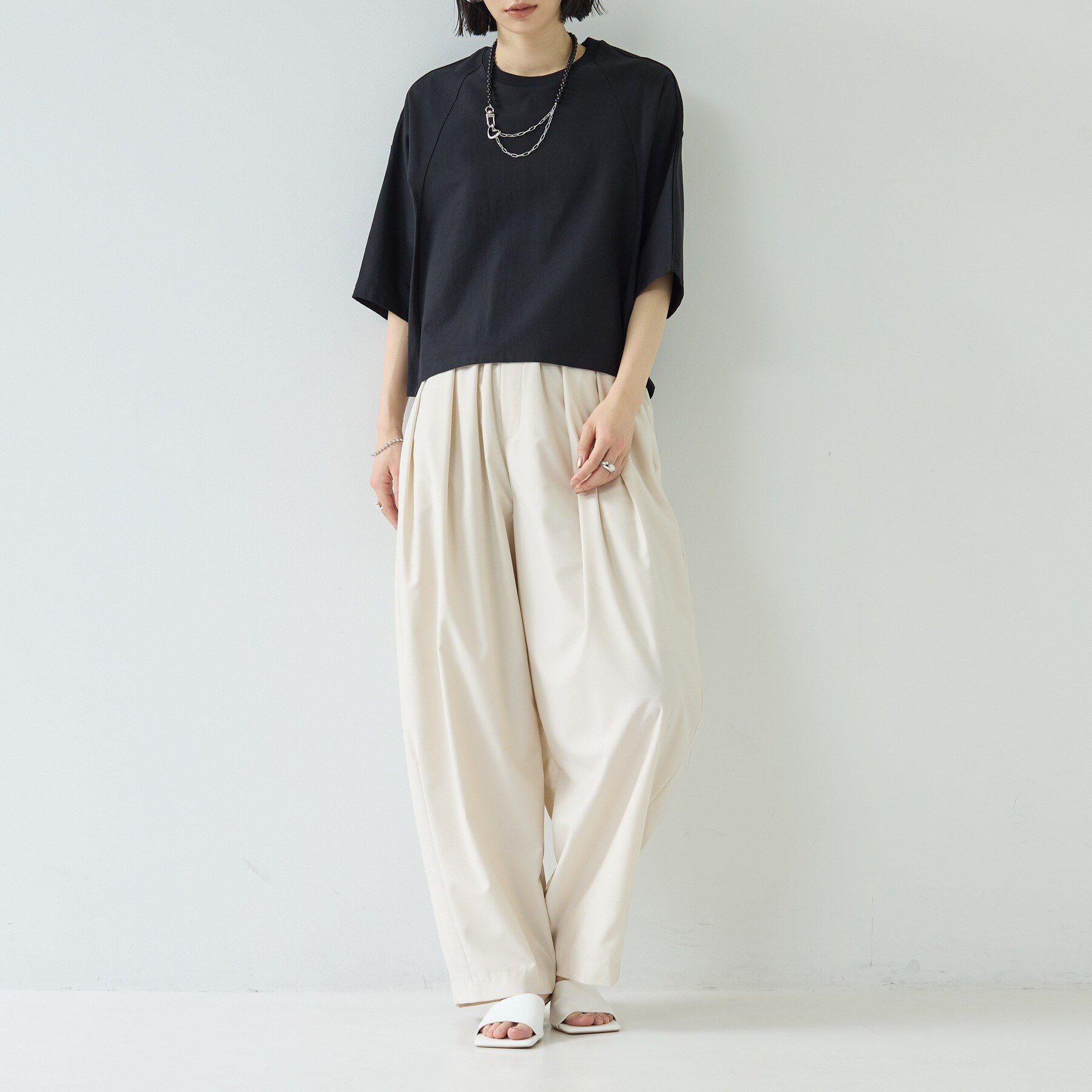 GALLEST「【UVカット】オーバーサイズラグランカットソー」|Tシャツ・カットソー|