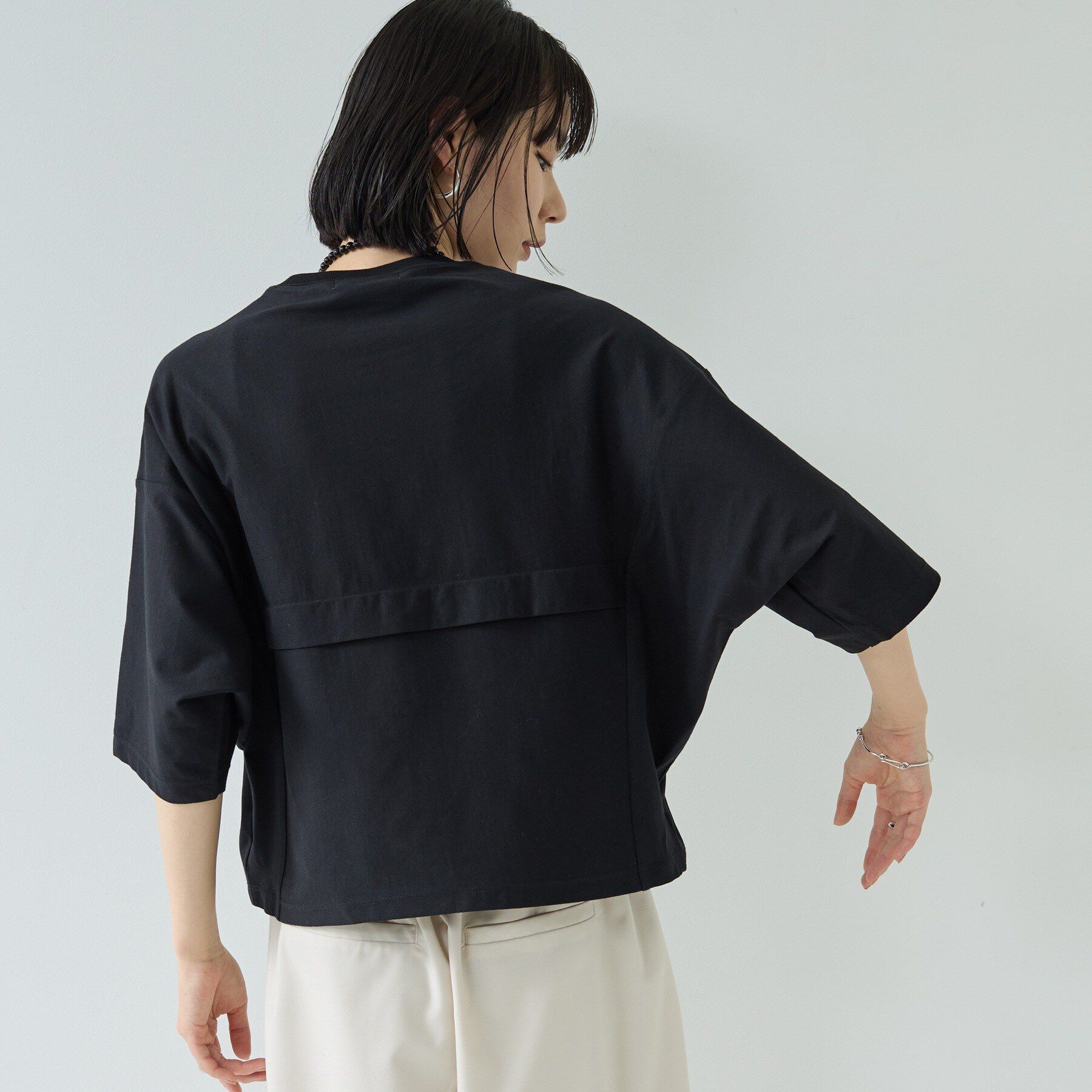 GALLEST「【UVカット】オーバーサイズラグランカットソー」|Tシャツ・カットソー|