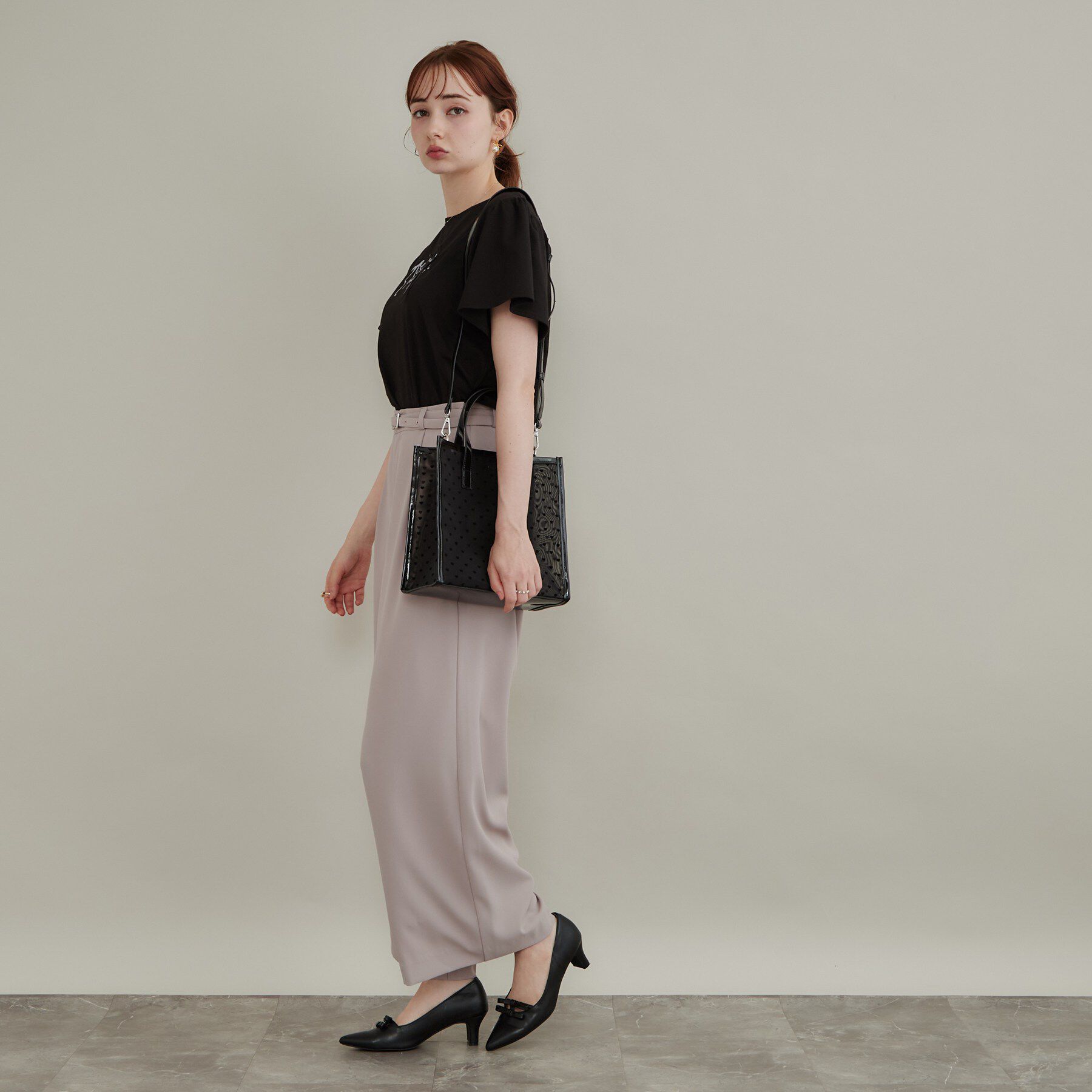 Couture broach「ハート柄クリアトートバッグ」|トートバッグ|