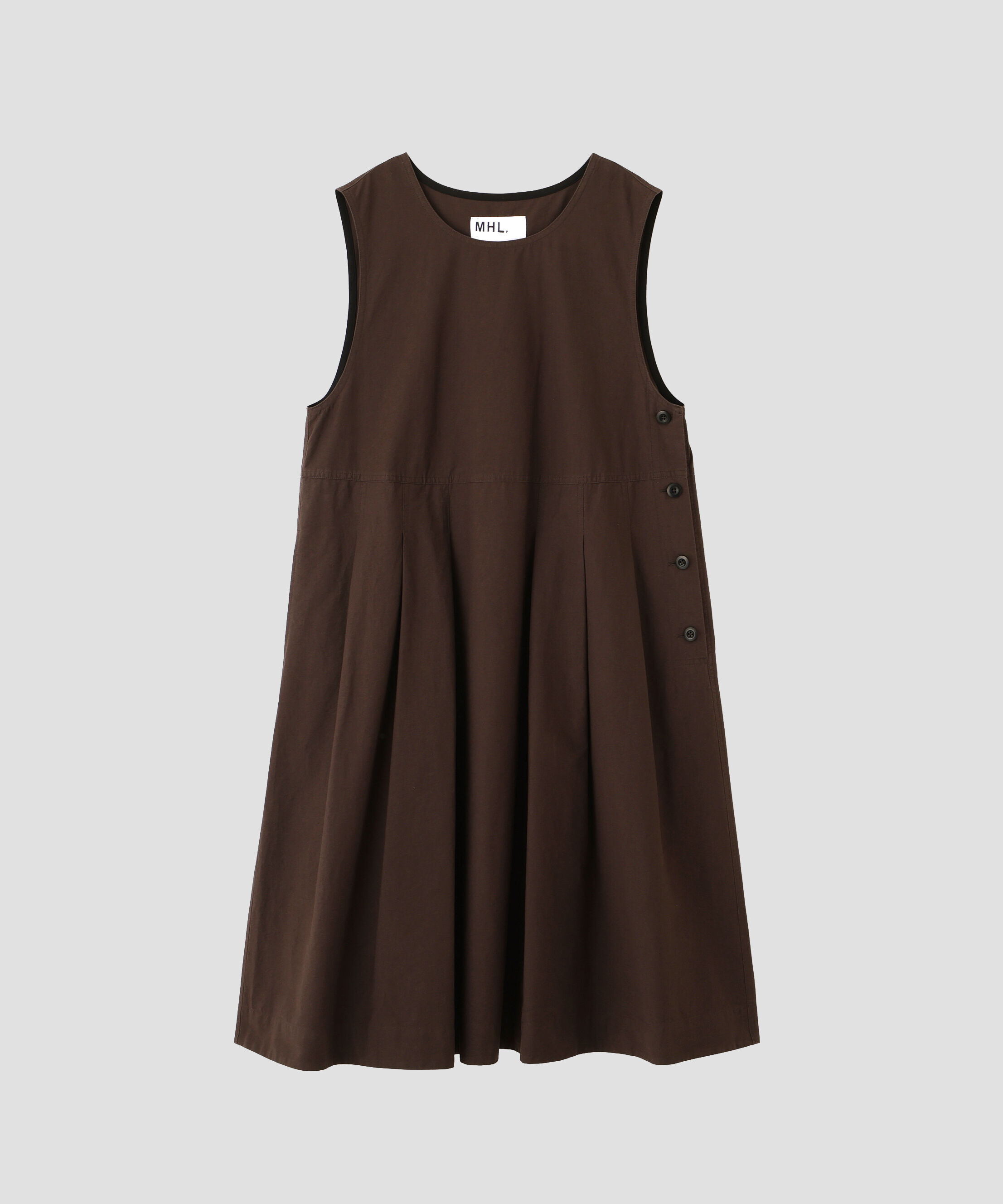 MHL.「LIGHTWEIGHT COTTON NYLON TWILL DRESS」|ワンピース|