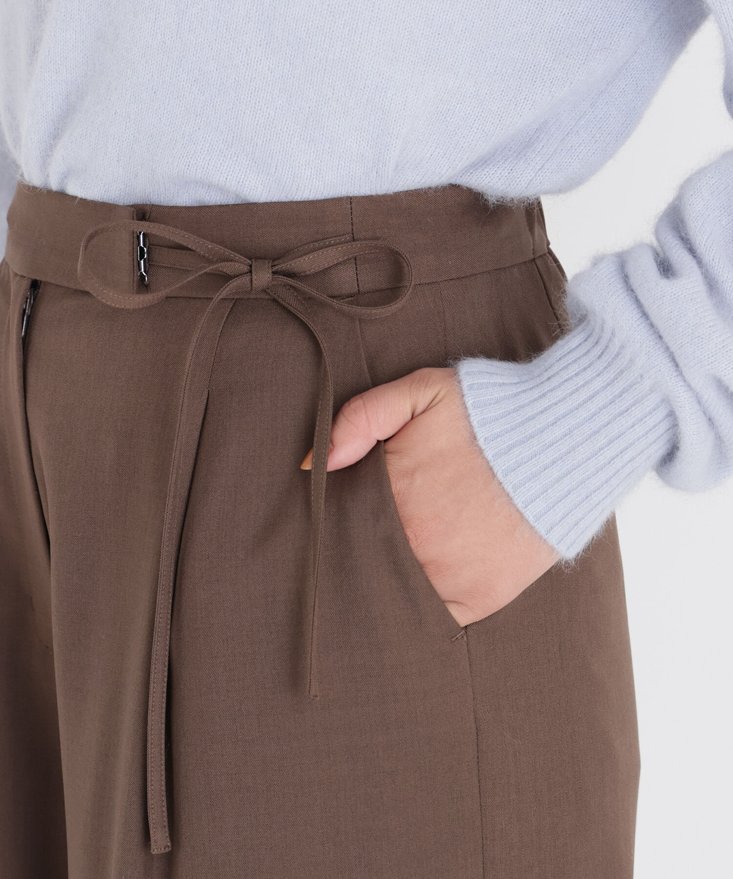  「サイドリボンタックパンツ」|その他|