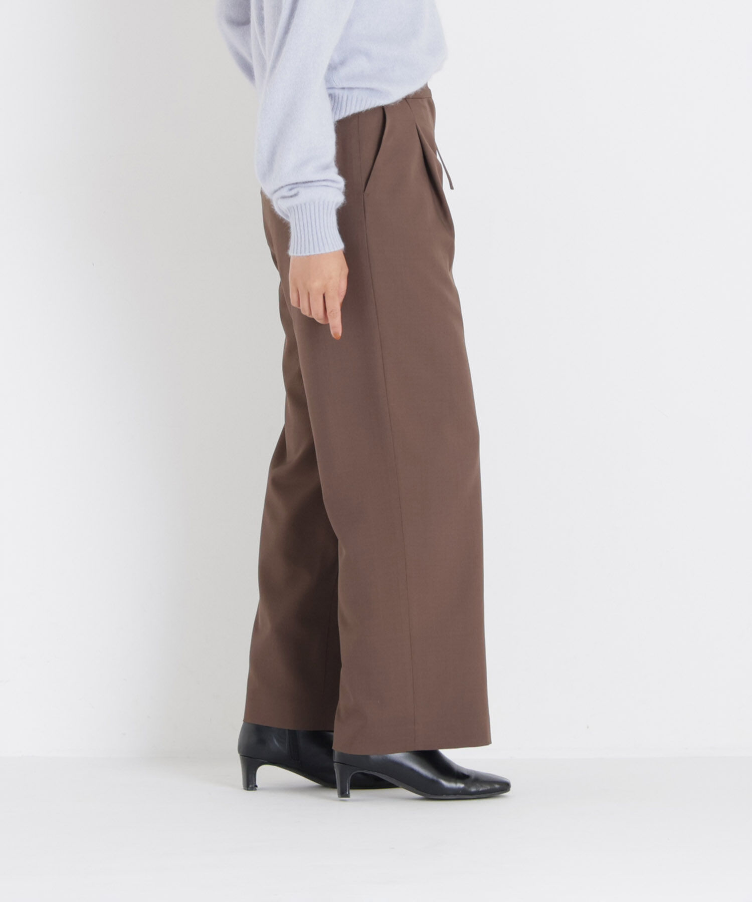  「サイドリボンタックパンツ」|その他|