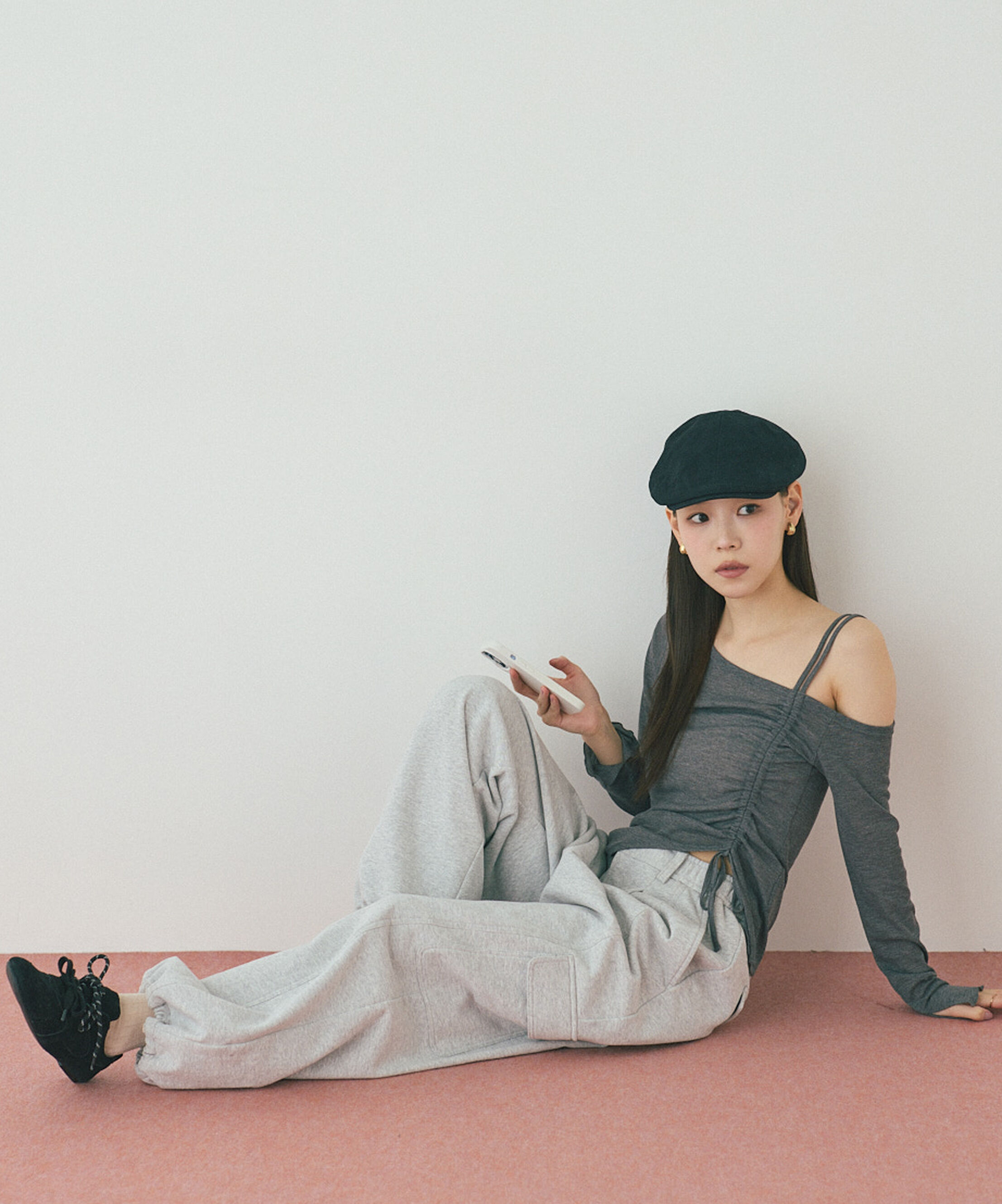  「裏毛カーゴパンツ」|その他|グレー