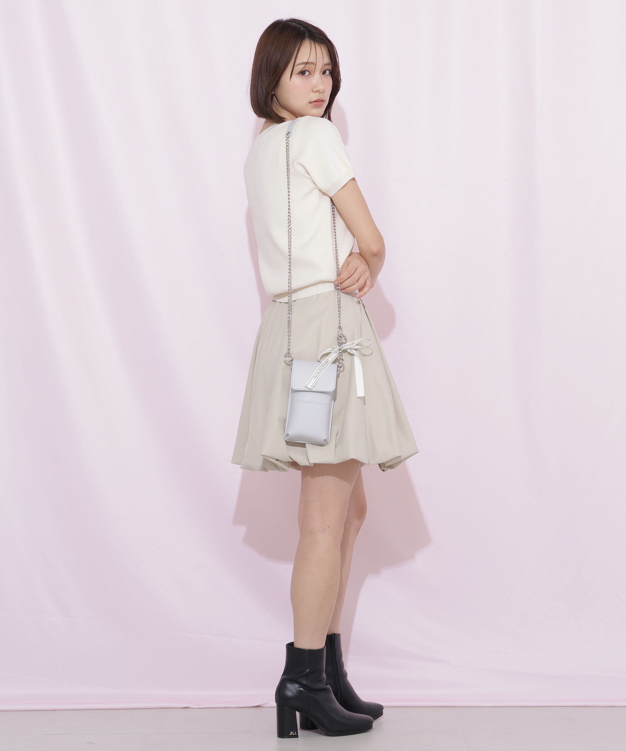  「チャーム付きマルチポシェット」|財布|