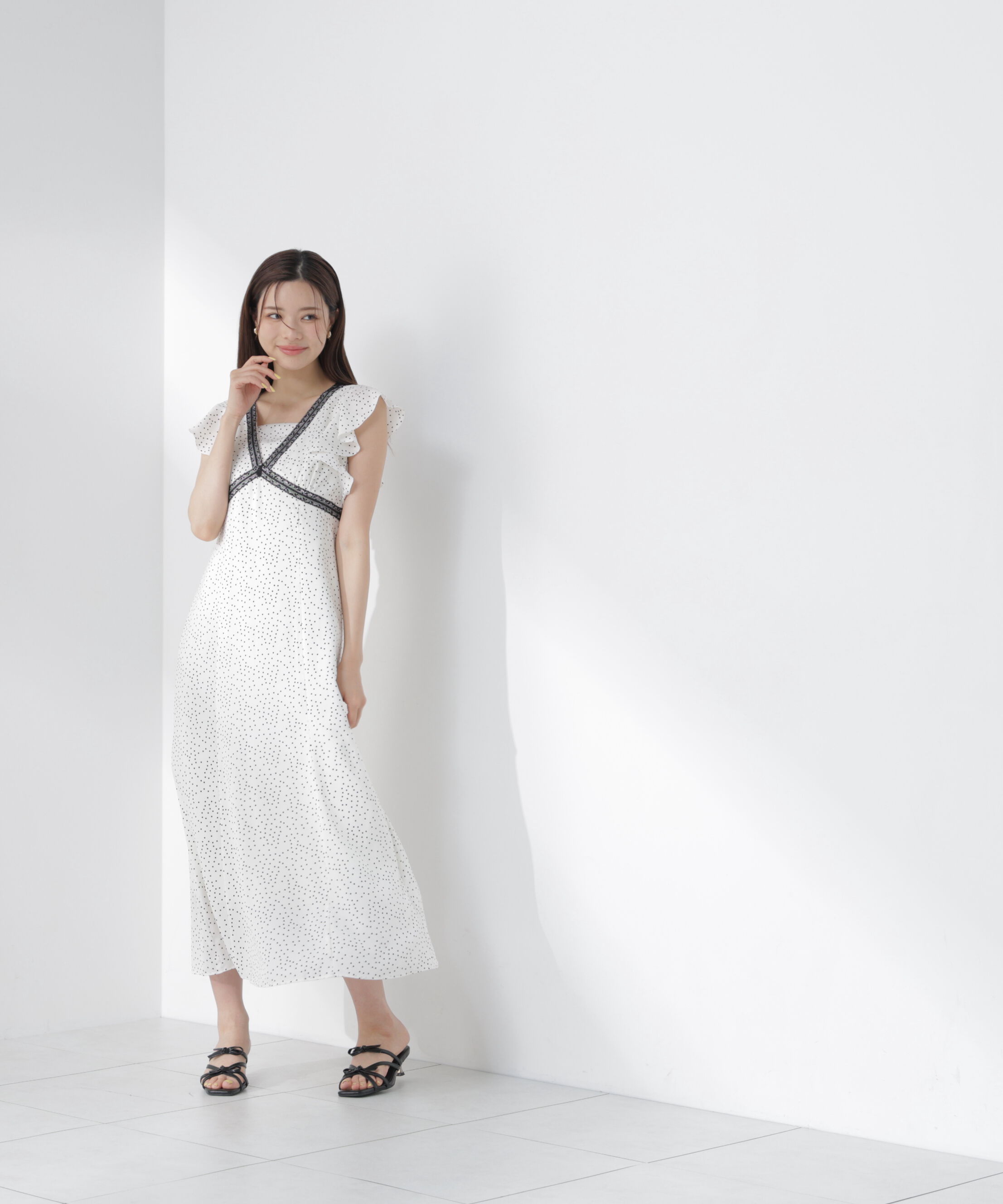 PROPORTION BODY DRESSING「レーストリムレディーワンピース」|ワンピース|