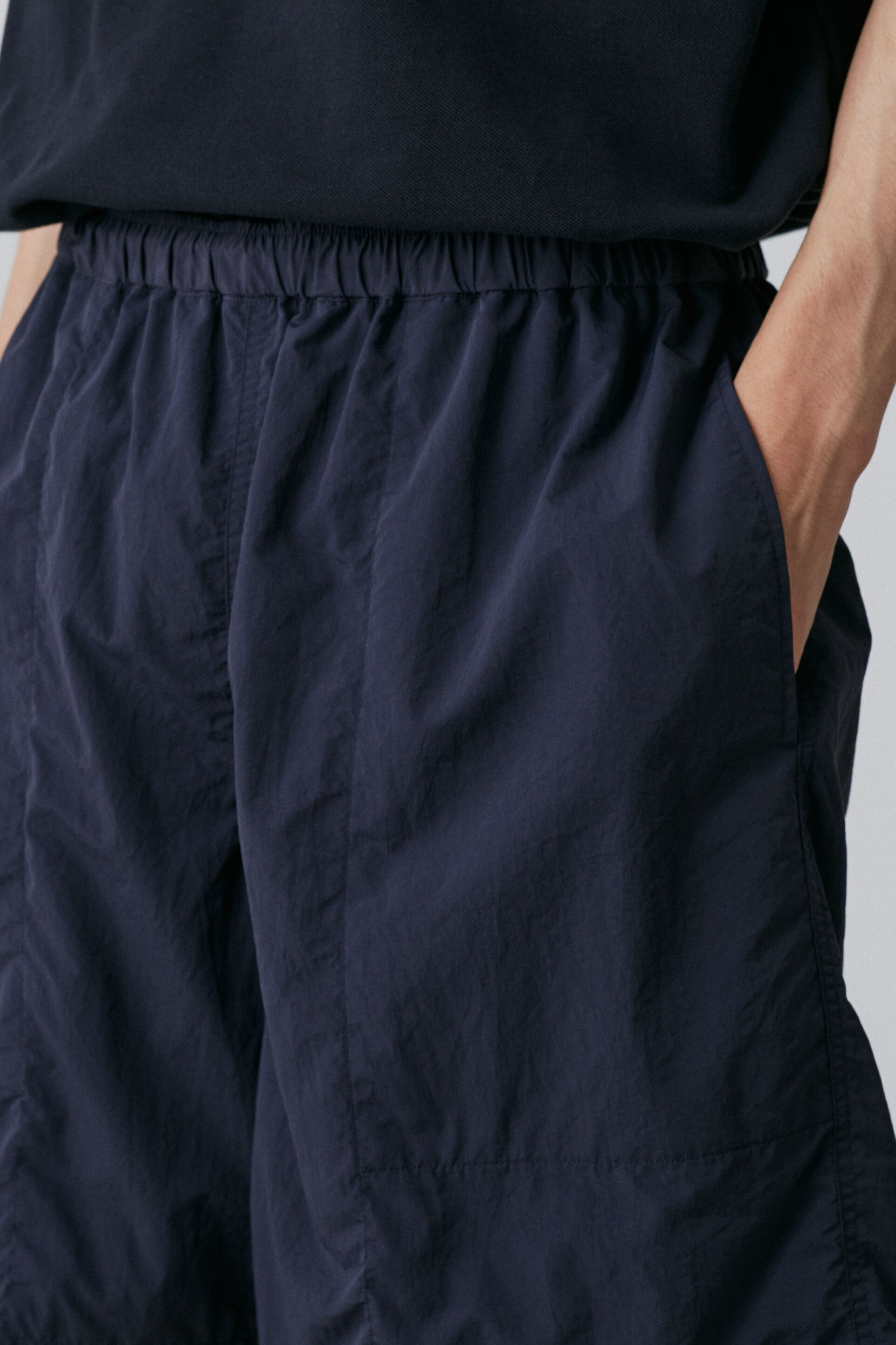 YLEVE 「Ｙ / RECYCLE NYLON MIX TAFFETA SHORTS」|その他|