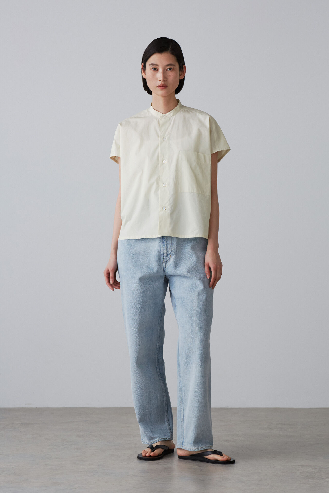 YLEVE 「［別注］YLEVE / COTTON TYPEWRITER SH」|シャツ・ブラウス|