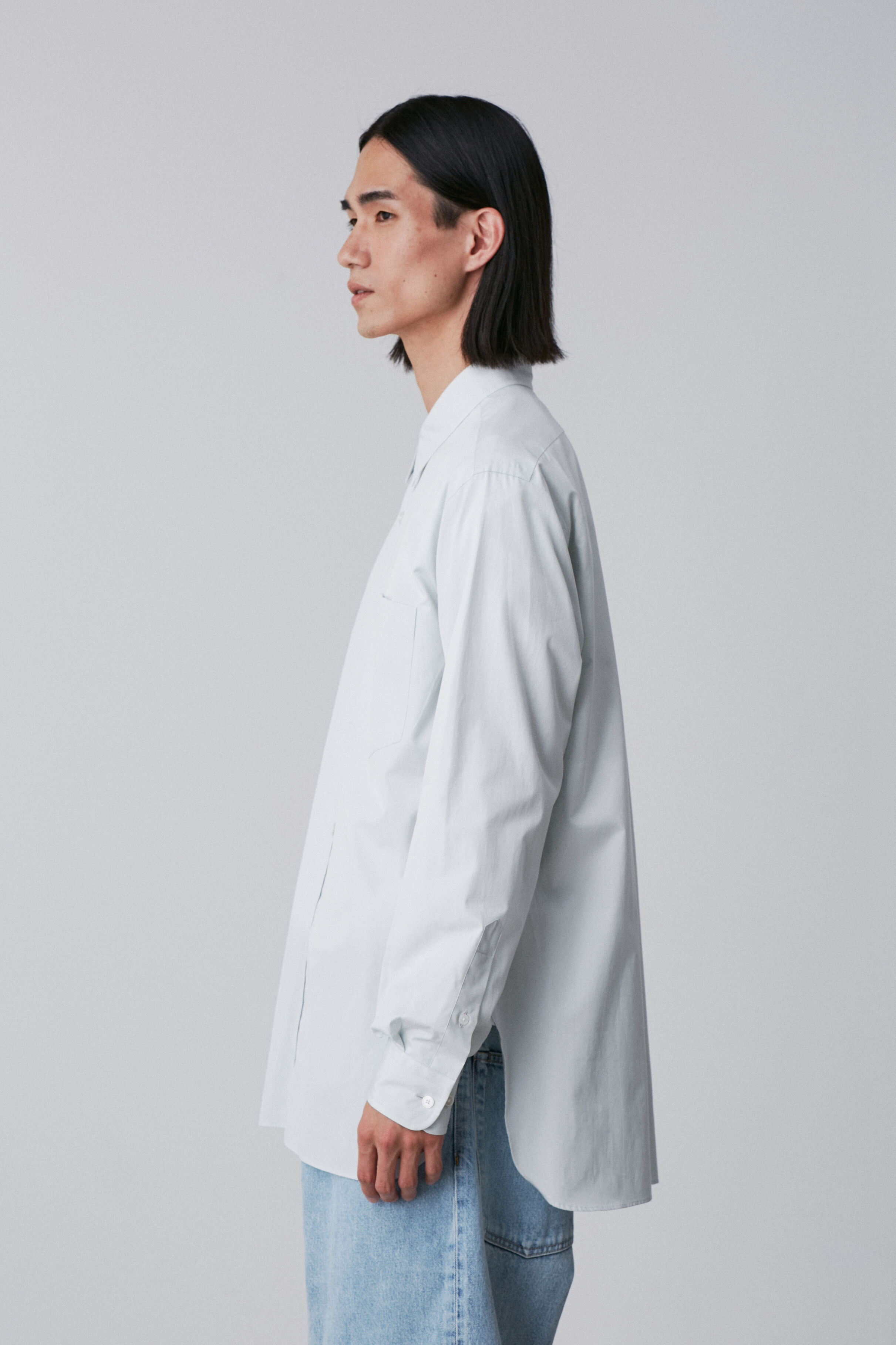 YLEVE 「YLEVE / COTTON BROAD SHIRT」|シャツ・ブラウス|