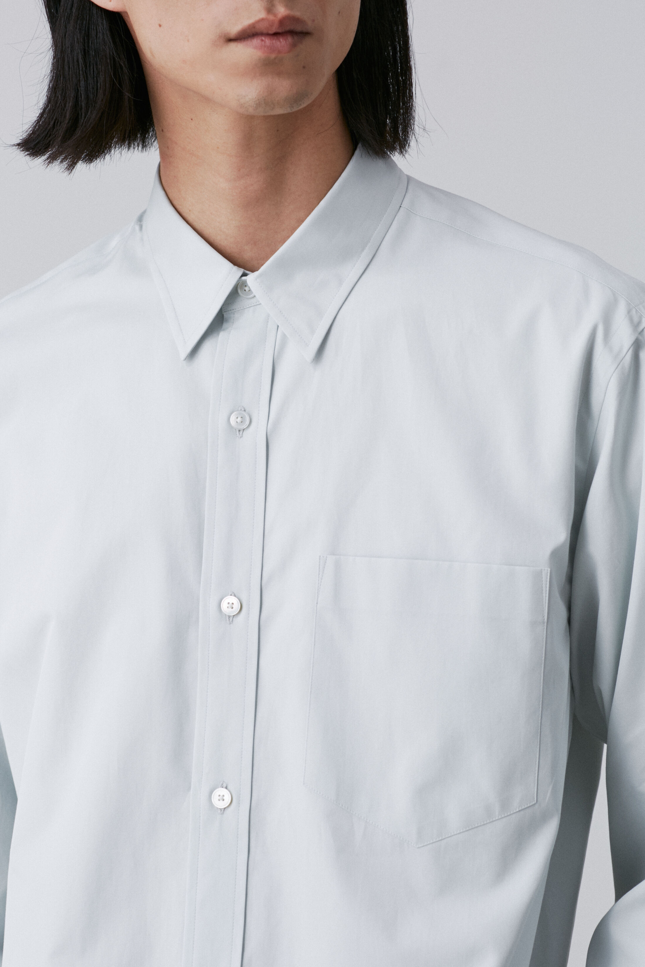 YLEVE 「YLEVE / COTTON BROAD SHIRT」|シャツ・ブラウス|