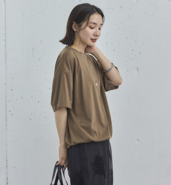 Doux archives「裾ドロストＴｅｅ」|Tシャツ・カットソー|