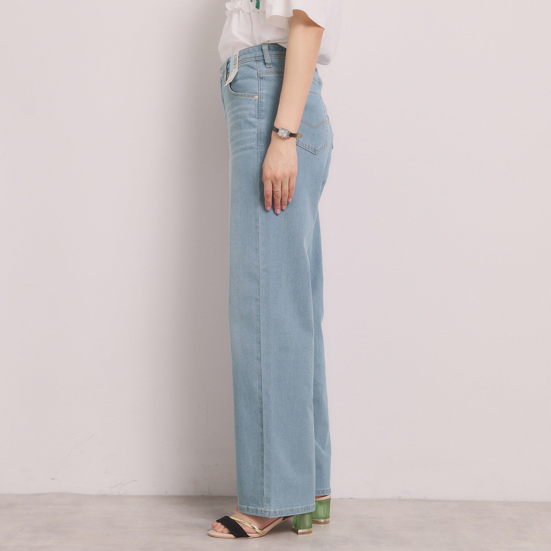 ITS&rsquo;DEMO「＜EDWIN＞ COOL WIDE PANTS【吸水速乾】」|デニム|