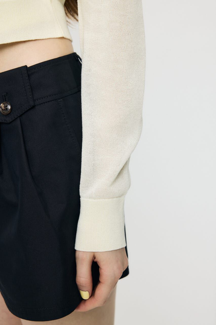 MOUSSY「SHEER HOOKEDカーディガン」|カーディガン|