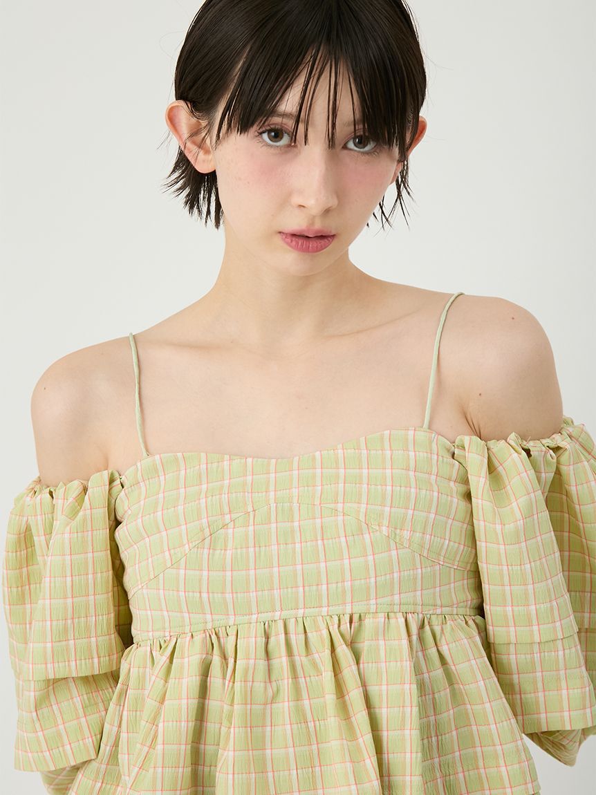 LILY BROWN「バリエ3wayペプラムビスチェ」|ベスト・ジレ|