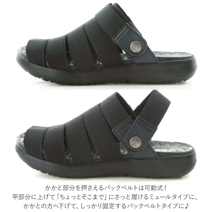 BACKYARD FAMILY「パンジー サンダル 通販 Pansy バックベルトサンダル flippy フリッピー レディース」|サンダル|