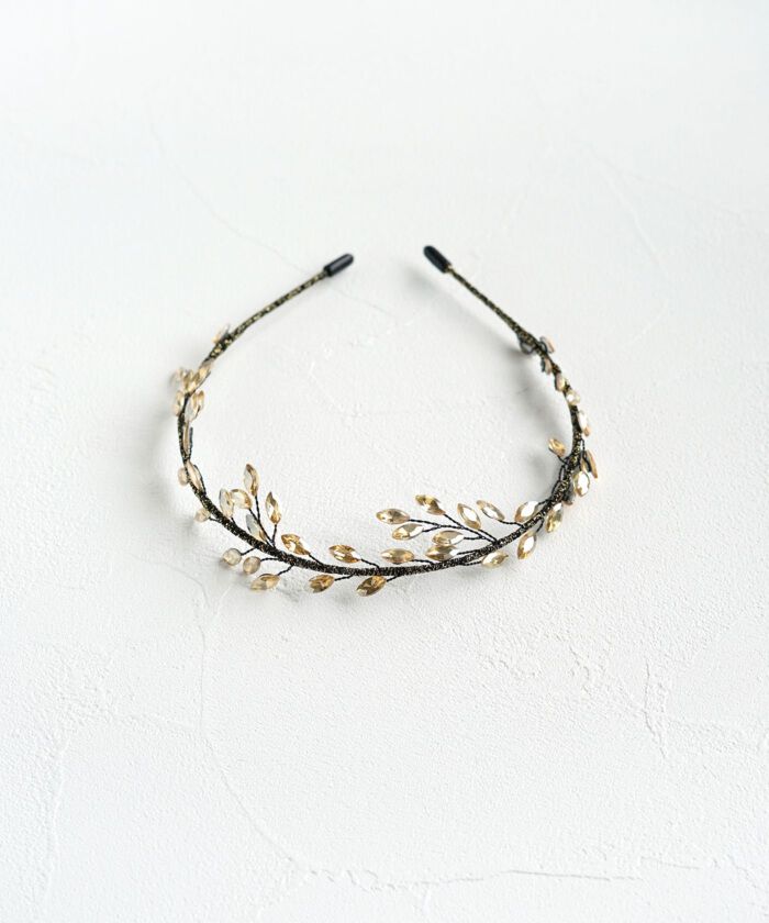 BACKYARD FAMILY「Rora カチューシャ キッズ 通販 ヨシン ゴールド 髪飾り 髪留め 髪どめ ヘアアクセサリー」|その他|