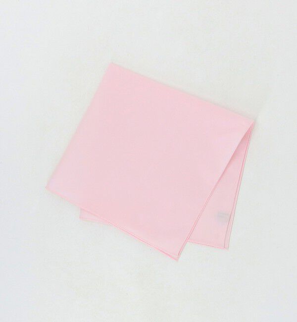 UNITED ARROWS「SIDOGRAS ソリッド ハンカチ」|ハンカチ|LT.PINK