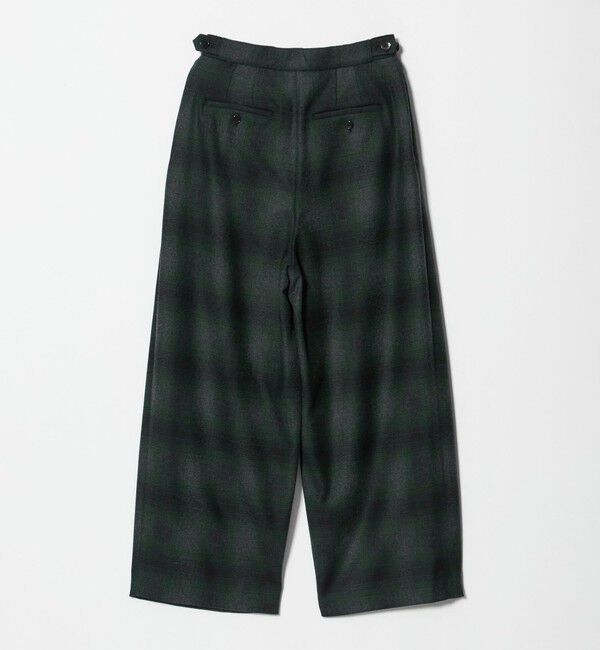 UNITED ARROWS「＜SACRA＞オンブレチェック パンツ」|チノ|