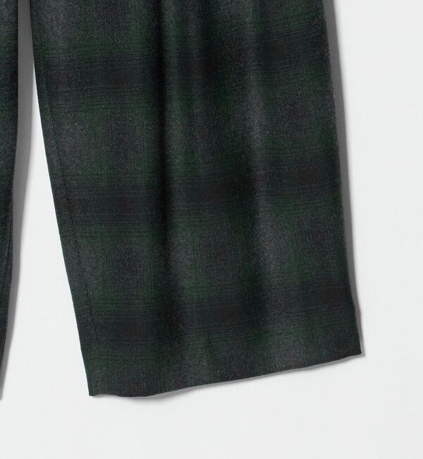 UNITED ARROWS「＜SACRA＞オンブレチェック パンツ」|チノ|