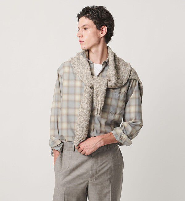 UNITED ARROWS「ワンフォーティ トロピカル レギュラーカラーシャツ」|シャツ・ブラウス|