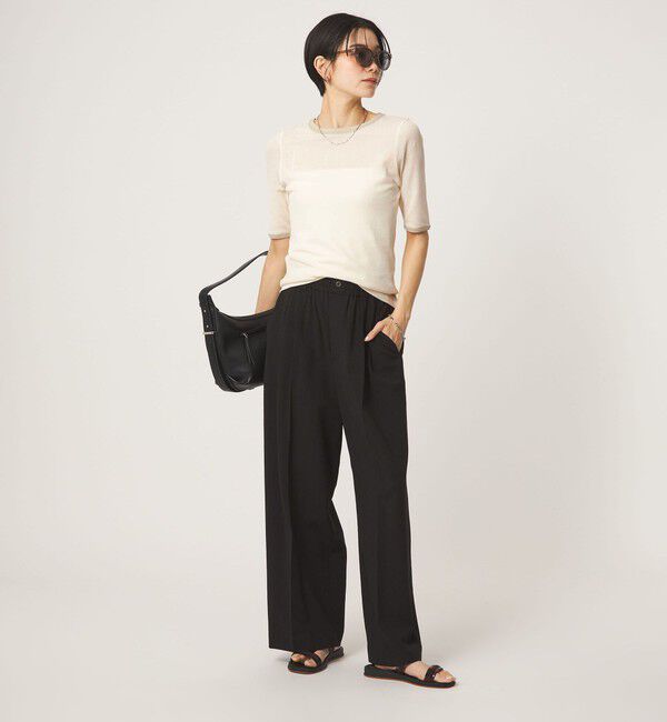 UNITED ARROWS green label relaxing「シアー リンガー Tシャツ」|Tシャツ・カットソー|