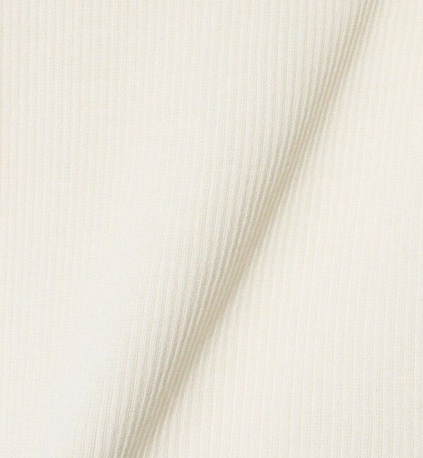 UNITED ARROWS green label relaxing「＜1_OF MINE＞リブ クルーネック 5分袖 ニット プルオーバー マシンウォッシャブル」|ニット・セーター|