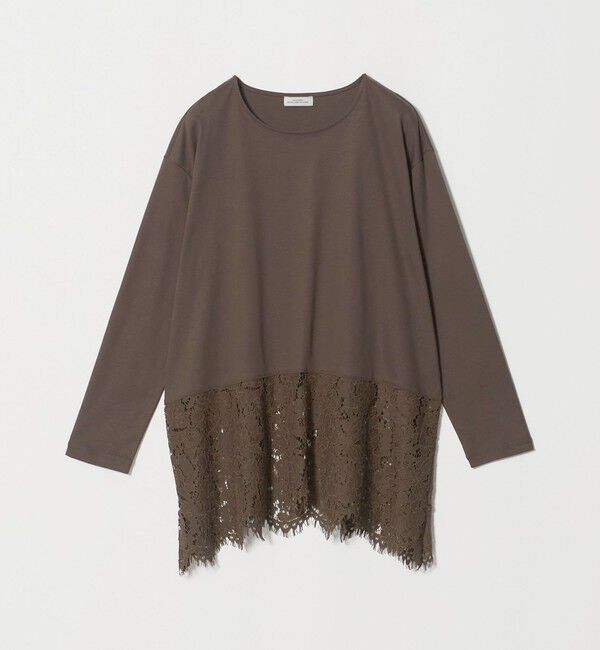 UNITED ARROWS green label relaxing「レース イレヘム プルオーバー カットソー」|Tシャツ・カットソー|