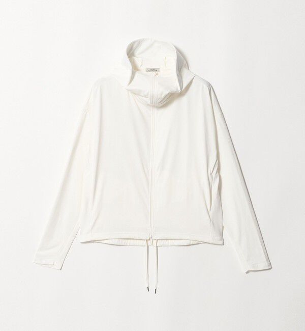 UNITED ARROWS green label relaxing「【WEB限定】＜at ease＞ドロスト カットソー パーカー  UVカット 接触冷感 遮熱」|パーカー|