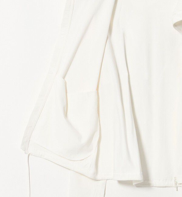 UNITED ARROWS green label relaxing「【WEB限定】＜at ease＞ドロスト カットソー パーカー  UVカット 接触冷感 遮熱」|パーカー|