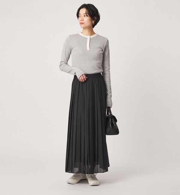 UNITED ARROWS green label relaxing「【別注】＜Robert P. Miller＞ ヘンリーネック ロングスリーブ カットソー」|Tシャツ・カットソー|
