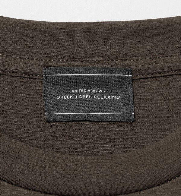 UNITED ARROWS green label relaxing「オーガニック コットン ポンチ クルーネック 長袖 Tシャツ」|Tシャツ・カットソー|