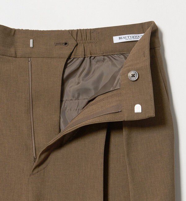 BEAUTY&YOUTH UNITED ARROWS「2タック ワイドパンツ 吸水速乾 防シワ ウォッシャブル」|その他|