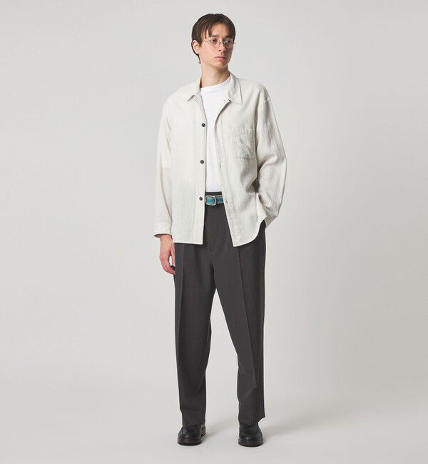 STEVEN ALAN「＜Steven Alan＞ TW サッカー イン ツープリーツ ドレス トラウザーズ」|スラックス|